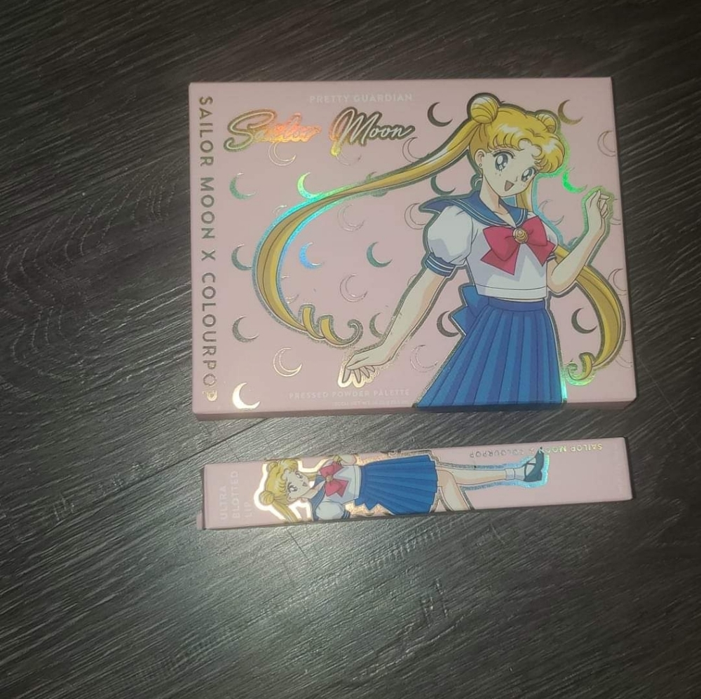 Colourpop sailor moon palette and lip stick